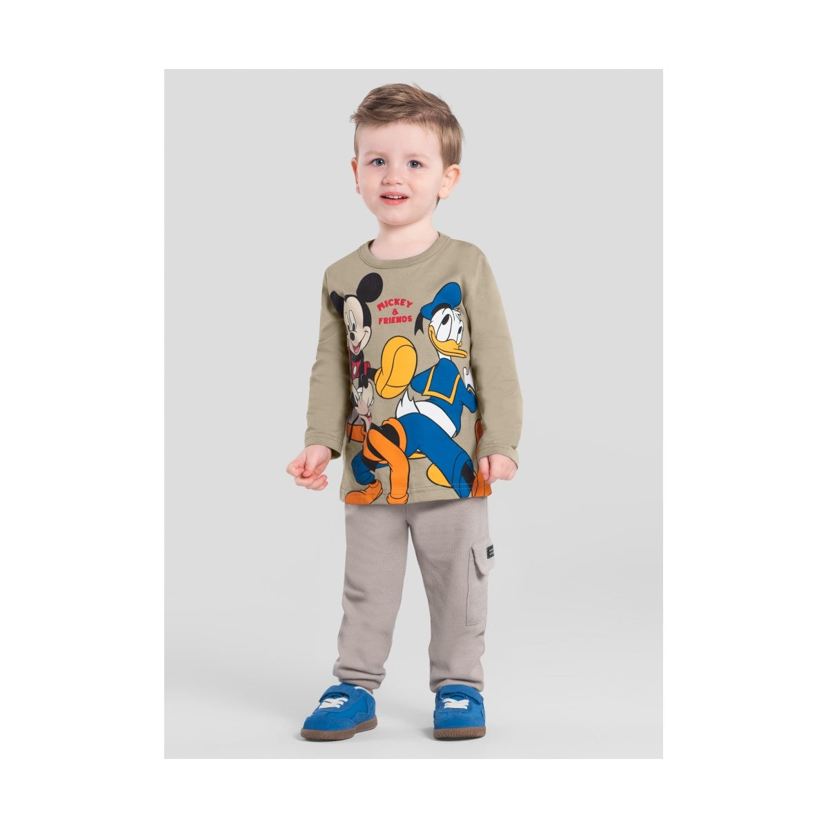 Camiseta Infantil Menino Mickey Mouse Brandili