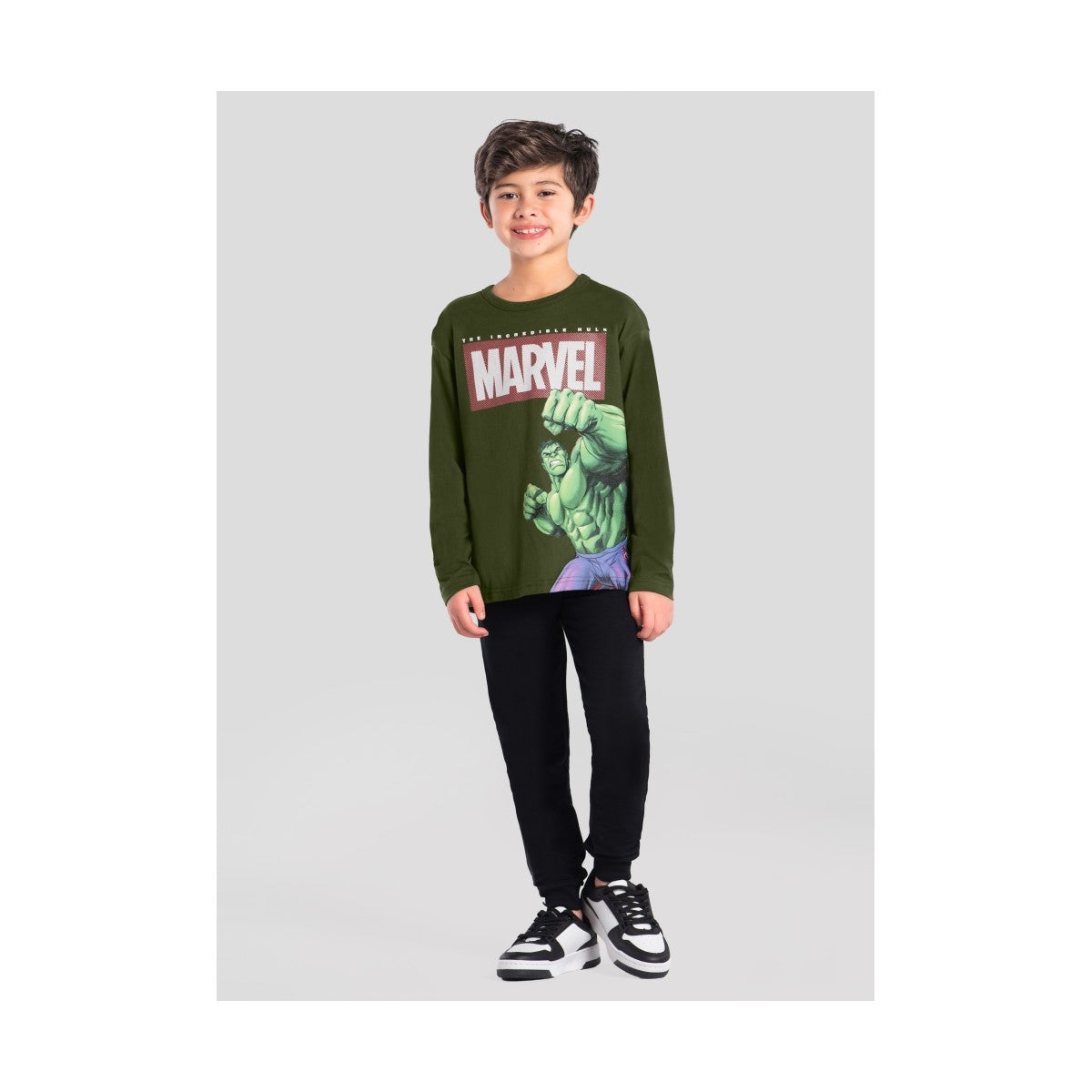 Camiseta Infantil Menino Marvel