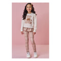 Blusao ML E Legging Bege Claro