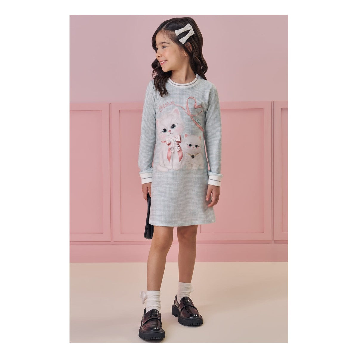 Vestido Em Molecotton Azul Organic